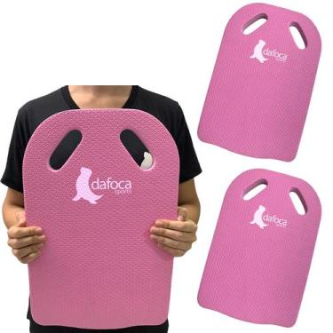 Imagem de Kit 2 Pranchas Para Treino Natação e Hidroginástica DF1088-R Rosa Dafo