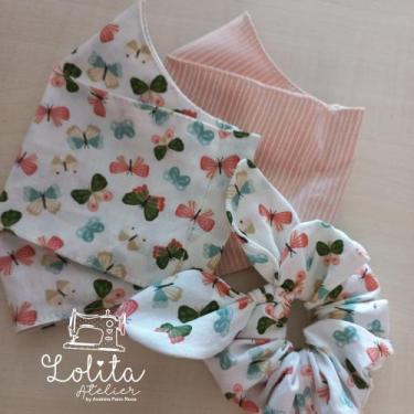 Imagem de Kit 2 máscaras + 1scrunchie Lolita