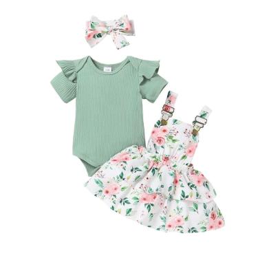 Imagem de Roupas Tepuce Summer Outfits, macacão, saia geral, 12-18M, menina
