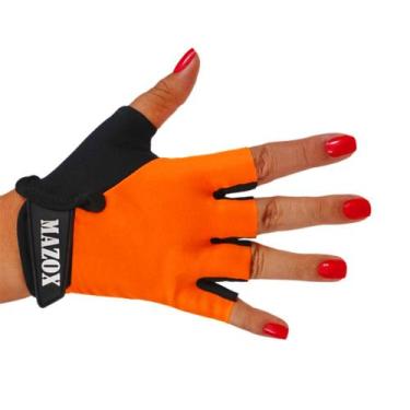 Imagem de Luva Para Academia exercício funcional Macia Meio Dedo Musculação Bike