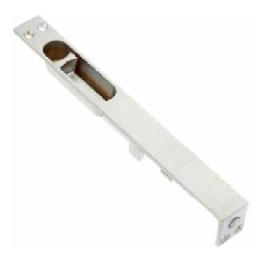 Imagem de 1 Trinco Fecho Embutir Unha - 18cm Cromado -+ Parafuso - comercialoliv