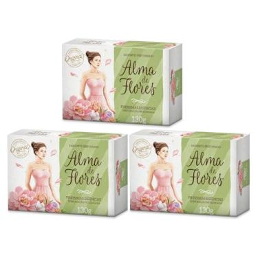 Imagem de Kit 3 Sabonete Alma de Flores Original 130g