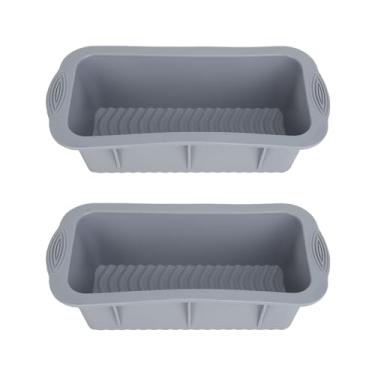 Imagem de Grande molde de bloco de gelo silicone reutilizável grande bandeja de cubo de gelo para bebidas refrigerador banho 2 peças