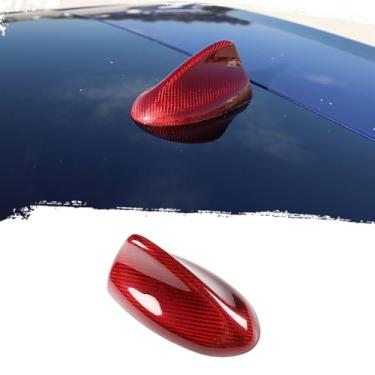 Imagem de Guarnição de cobertura aérea de teto de antena de tubarão automotivo para maserati grecale/2023 Maserati Grecale 2023 adesivo de decoração externa, acabamento de cobertura de barbatana de tubarão de