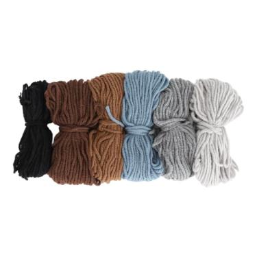 Imagem de Fio dental 4 fios com várias cores para pulseira de crochê tricô multifuncional fio de bordado de algodão (tipo 1)