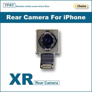 Imagem de Câmera traseira para iPhone XR Câmera traseira Substituição de cabo fl