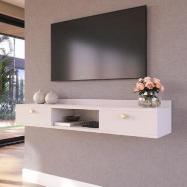 Imagem de Rack e Penteadeira Suspenso - JM3 Moveis (Branco)