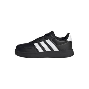 Imagem de adidas Breaknet Tênis infantil unissex, Core Black/Calçado Branco/Calçado Branco (Hp8961), 3.5 Big Kid