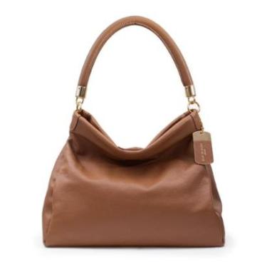 Imagem de BOLSA FEMININA EM COURO TIRACOLO CARAMELO "GESIANE DE ANDRADE RAMOS"-Feminino