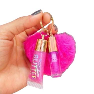 Imagem de Produto Tendência Gloss Glitter Rosa com Brilho Labial - Iba