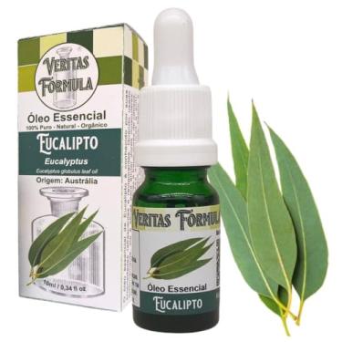 Imagem de Óleo Essencial de Eucalipto (Eucalyptus globulus) 100% Puro, Orgânico – Suporte Respiratório, Clareza Mental e Alívio Muscular | Aromaterapia, Difusor e Massagens | Origem Austrália | Veritas Formula