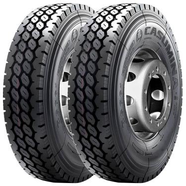 Imagem de KIT 2 Pneus Casumina BS661H 10.00-20 Aro 20 146/143K TT 18 Lonas Misto