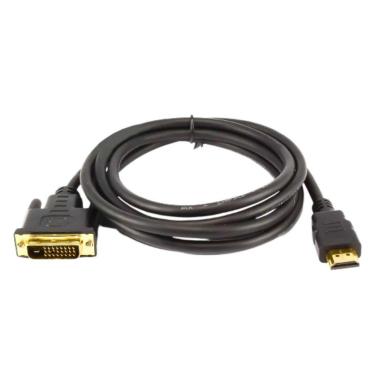 Imagem de Cabo Dvi Info - Dvi 24+1 + Hdmi Macho Preto - 3m