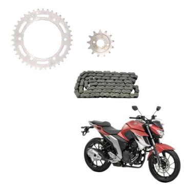 Imagem de Kit Relação Tração Transmissão Com Retentor Fazer 250 2018 2019 2020 2