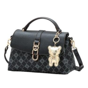 Imagem de Bolsa Feminina Trasversal Monograma Moda Ursinho Chenson-Feminino