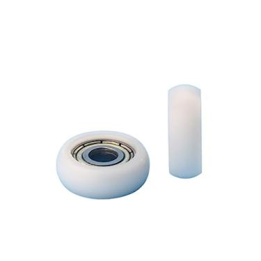 Imagem de 10 peças 695zz rolamento de esferas interno 5 mm tipo redondo tamanho pequeno rolamento de esferas polia da roda 5 * 17 * 6