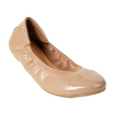 Imagem de Comfort Plus Sapatilha feminina Clair Scrunch da Payless, Nude escuro, 42
