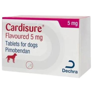 Imagem de Cardisure 5mg C/ 40 Comprimidos Sabor Carne P/ Cães - Dechra