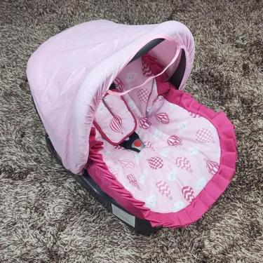 Imagem de Kit Capa de Bebê Conforto + Jogo Protetor de Cinto + Capota Solar - Mã