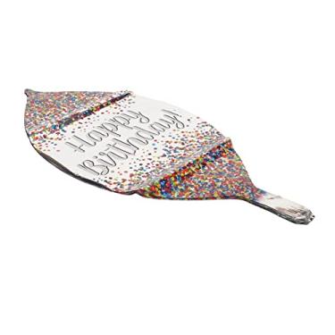 Imagem de YOUTHINK Balão de Feliz Aniversário de 29 Polegadas, Decoração de Filme de Alumínio Com Pontos Coloridos, Design Autovedante, Perfeito para Comemoração de Festa de Aniversário