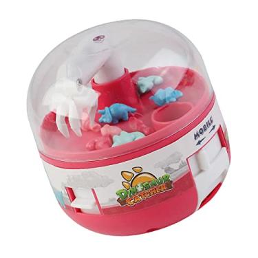 Imagem de Generic Crianças Mini Boneca Grabber Jogo de Dinossauro Elétrico Brinquedo Melhorar Habilidades para Diversão Em Família Plástico (Vermelho)