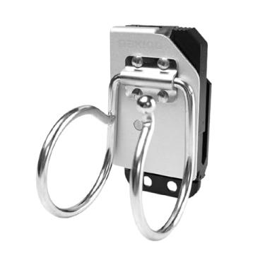 Imagem de Ｂｅｓｇａ Clipe para cinto de ferramentas, suporte para martelo, fivela de liberação rápida, gancho para cinto de trabalho para eletricistas.