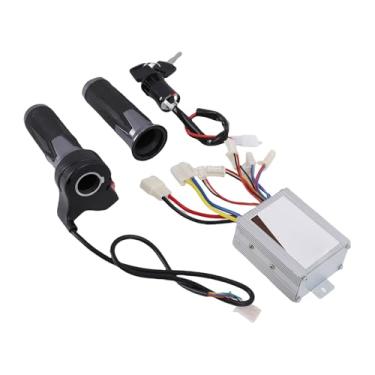 Imagem de SPYMINNPOO Kit de Conversão de Bicicleta Elétrica, Controlador de Motor Escovado de 500 W Com Acelerador de 3 Velocidades e Interruptor de Ignição, Compatibilidade Universal para Atualização de