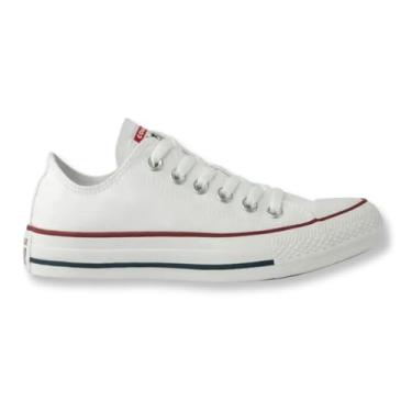 Imagem de Tênis Converse Chuck Taylor All Star Kids (OX-BRANCO-VERMELHO, BR, Criança de 1 a 3 anos, Numérico, G, 18)
