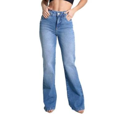 Imagem de Calça Jeans Sawary Boot Cut - 281316 - Azul 40, Azul, 40