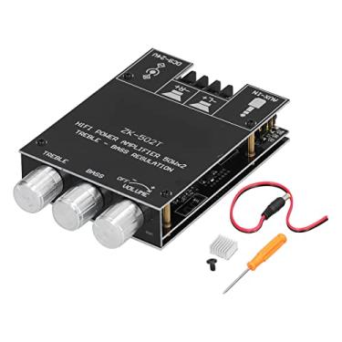 Imagem de LiebeWH Placa Amplificadora de Potência Estéreo de Canal Duplo TPA3116D2 Chip Controle de Graves Agudos 5.0 para Alto-falantes de áudio Doméstico DIY