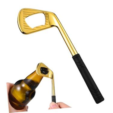 Imagem de Cabilock Abridor de garrafas de clube de golfe com alça antiderrapante elegante abridor de garrafa de cerveja para homens, ferramenta de barman resistente para festas, bares e reuniões em casa