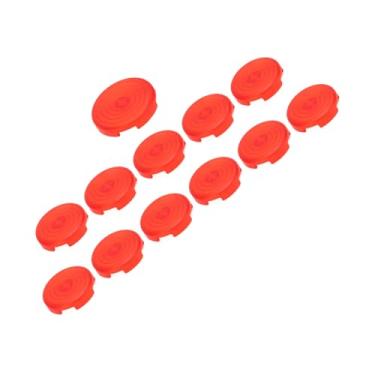 Imagem de Akozon 12pcs Capas de Botão de - Capas de Botão Mecânico de 20,2 Mm e 25,3 Mm para Kailh, Cherry, Akko, Glorious Switches - para Teclados e Fighting (Vermelho)