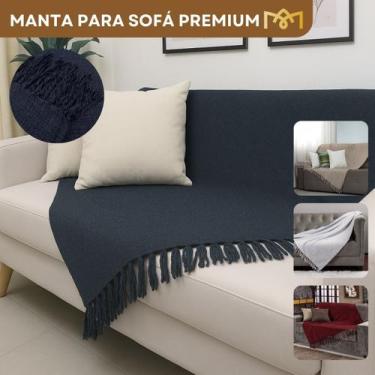 Imagem de Manta Para Sofá Protetor 2,20x1,70 Colcha Decorativa Aconchego Sala Lu