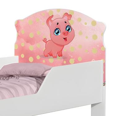 Imagem de Cama Infantil Tick Porquinho Pig Com Colchão