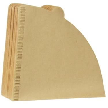 Imagem de Filtro de papel Natural coador de café V60 01 cafeteria Pacote C/ 100 unidades Cone