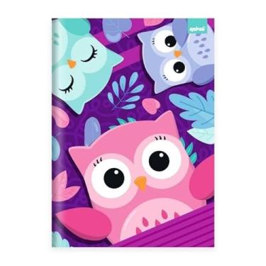 Imagem de Corujinhas Caderno Universitário Brochura Capa Dura 80 fls