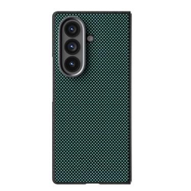 Imagem de LYJSMGZ Capa magnética para Samsung Z Fold7, proteção total da câmera, capa à prova de choque, fina, fosca, anti-impressões digitais, suporta carregamento sem fio, verde, Z Fold 7