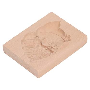 Imagem de GLOGLOW Molde de Cozimento, Carimbo de Madeira de Faia para Pão de Gengibre, para Assar Biscoitos e Biscoitos Esculpidos Em Madeira (#5)