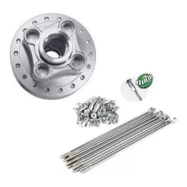 Imagem de Cubo Roda Traseira + Jogo de Raio Cg 125 Today/Titan 125 Até 99