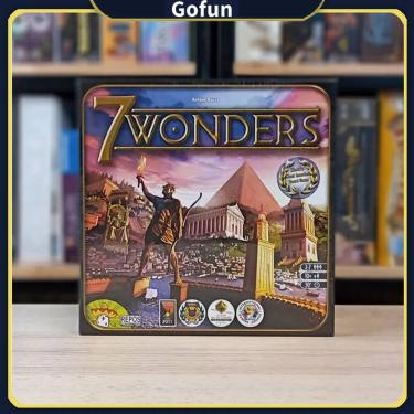 Imagem de Jogo de tabuleiro 7 Wonders for Family Party Game