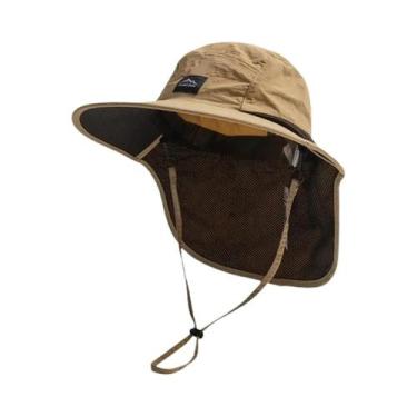 Imagem de Chapéu Panamá De Aba Larga Impermeável E De Secagem Rápida Com Proteçã