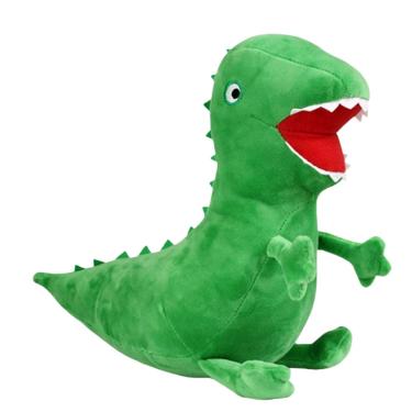 Imagem de Boneca de pelúcia Peppa Pig Green George Dinosaur 30cm