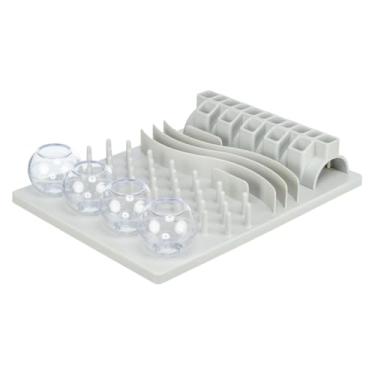 Imagem de TRIXIE Jogo de estratégia de tabuleiro divertido para gatos, brinquedo de quebra-cabeça, dispensador de petiscos, jogo interativo, estimulação mental