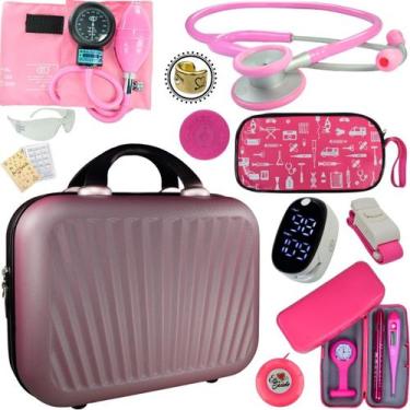Imagem de Kit Medicina Enfermagem Completo super Luxo Estagio Promocao Promocão 