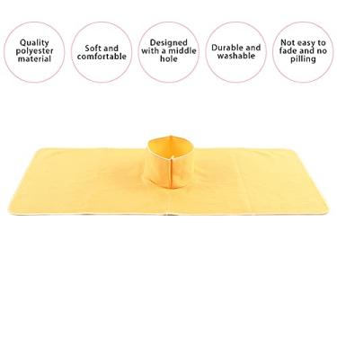Imagem de Dioche Toalha de Massagem Spa Reutilizável Lavável Macio Respirável Lençol de Salão de Beleza para Cuidados Com a Pele Massagem Facial 35 X 90 Cm Branco Rosa Amarelo Roxo café Escuro (Amarelo