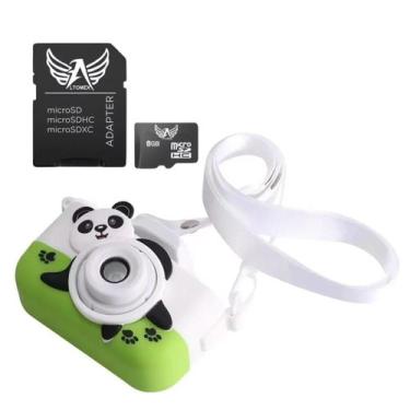 Imagem de Câmera Infantil Mini Recarregável + Capa Cartão Memoria 8gb - Prime, I