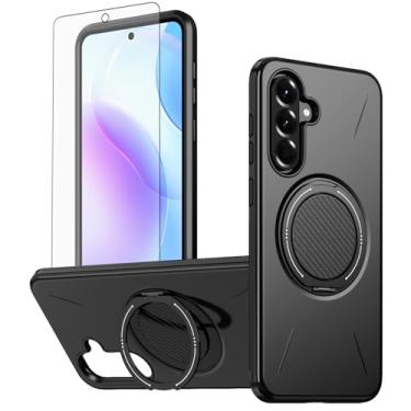 Imagem de Asuwish Capa de telefone compatível com A36 5G KP US preta