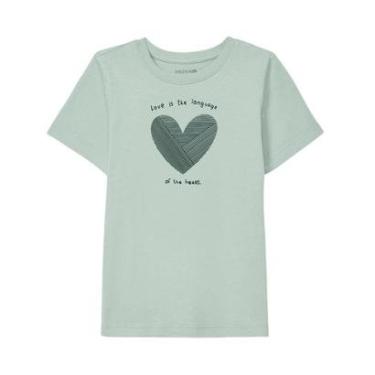 Imagem de Blusa Infantil Hering Linguagem do Coração-Feminino