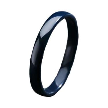 Imagem de Aliança De Casamento Hipoalergênica De Cerâmica 3mm De Largura, Anel M