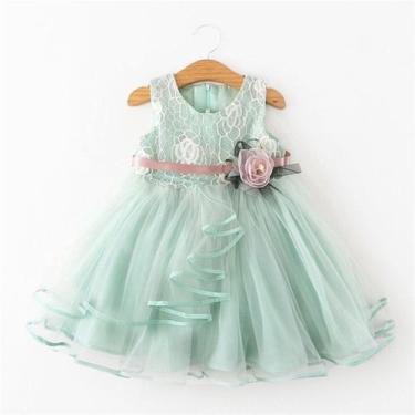 Imagem de Vestido Infantil Festa Batizado Bebes Casamento Aniversário - anjo da 